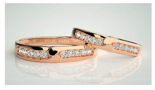 Couple Band Rings#88