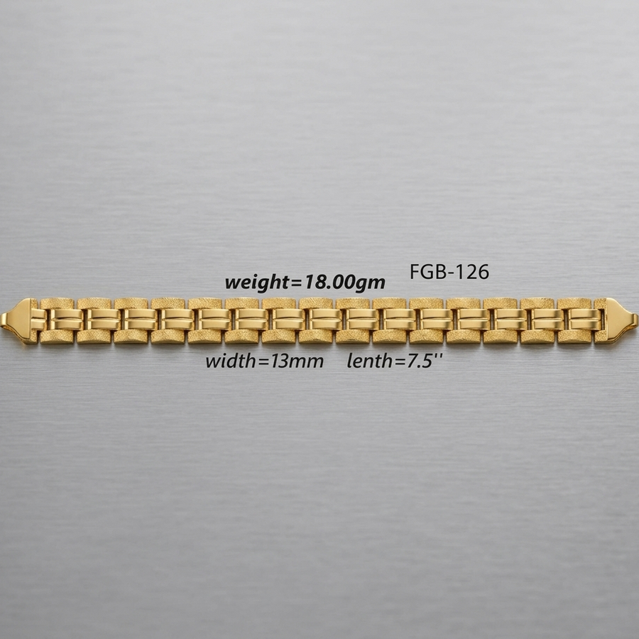 18gms Mens Paper Casting Bracelet #SB