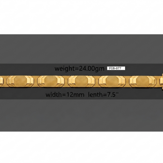 24gms Mens Paper Casting Bracelet #SB