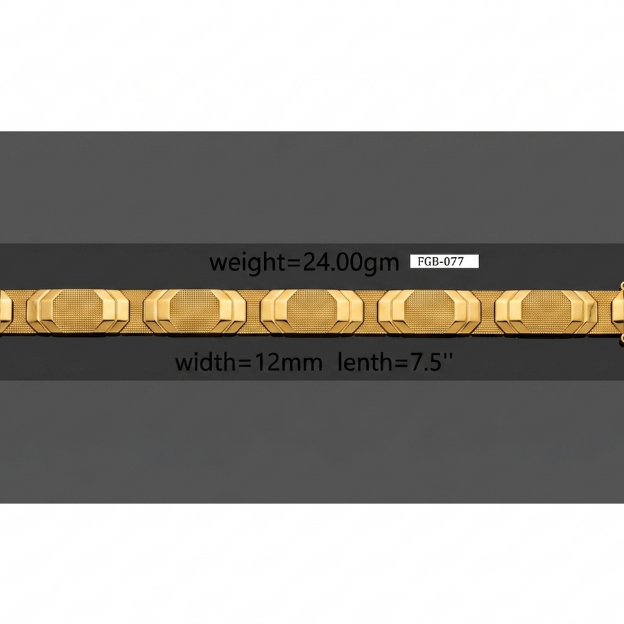 24gms Mens Paper Casting Bracelet #SB