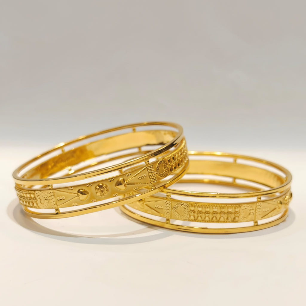 30gms Half round Bangles