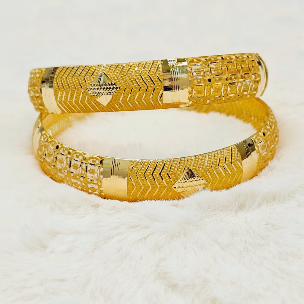 20gms Half round Bangles