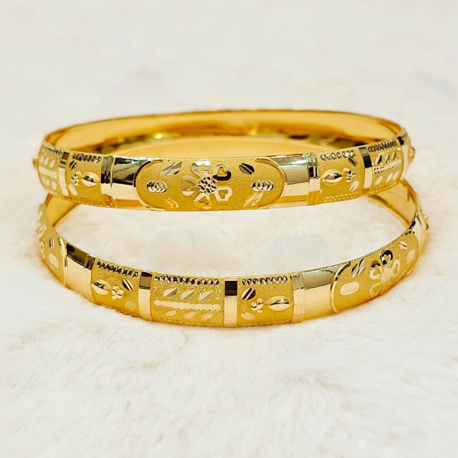 15gms Half round Bangles