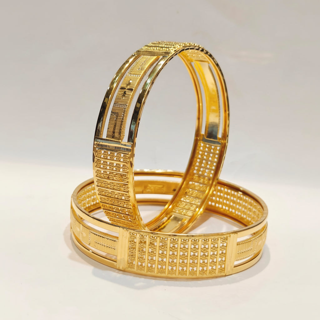 25gms Half round Bangles