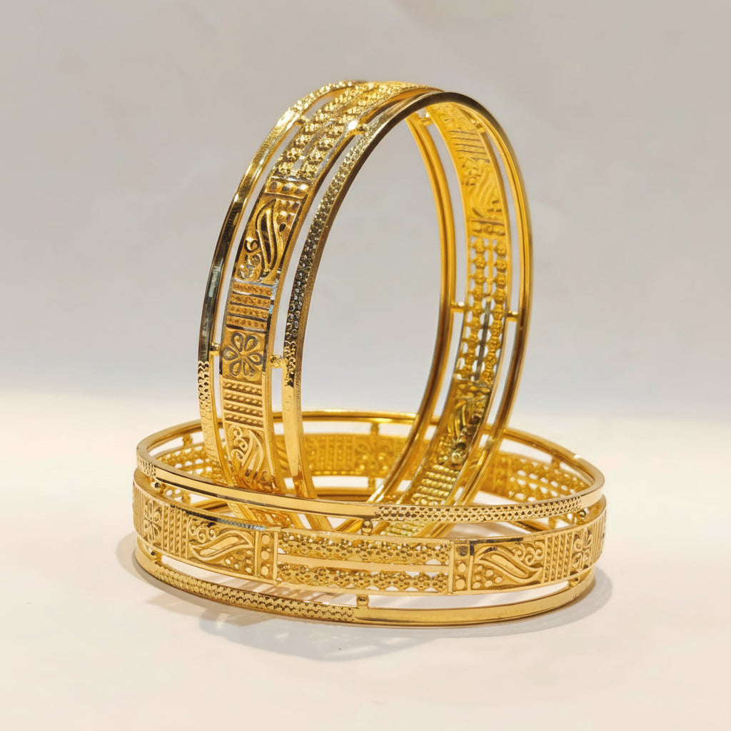 25gms Half round Bangles