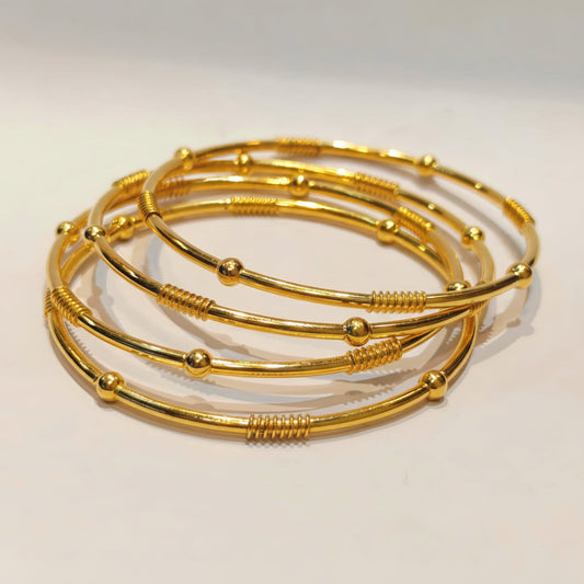 30gms Half round Bangles