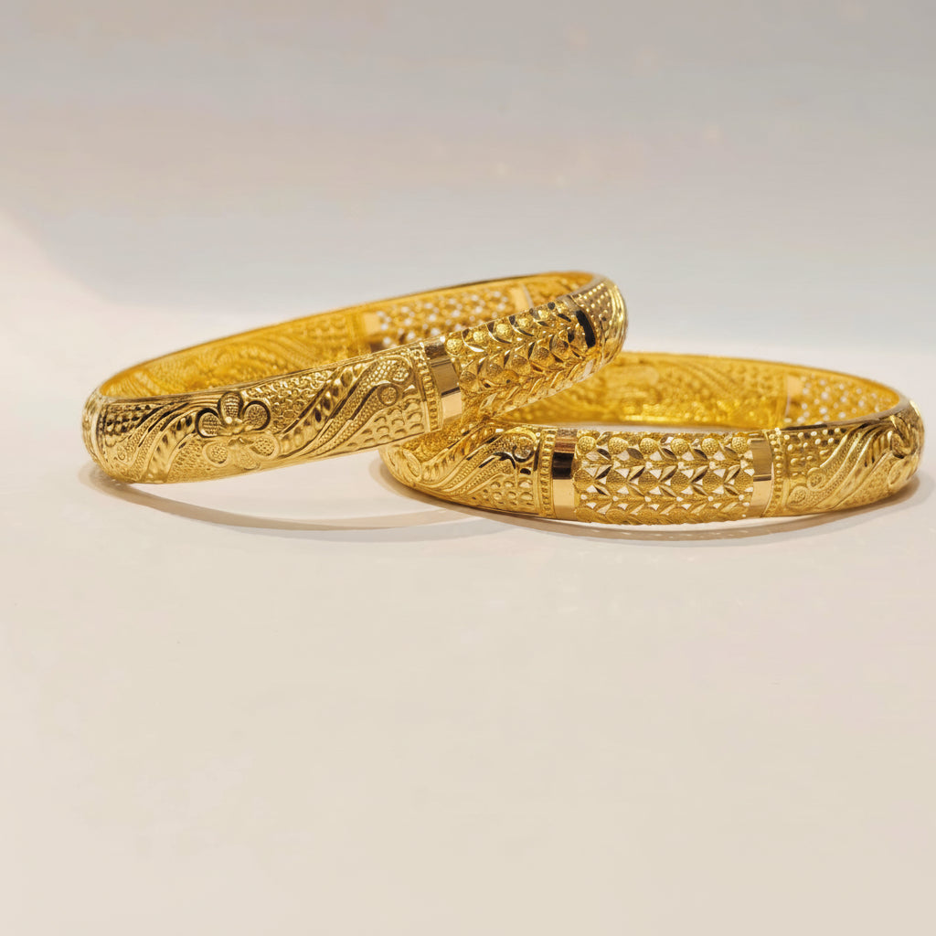20gms Half round Bangles