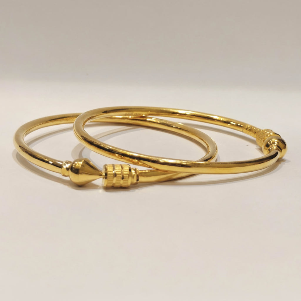 20gms Half round Bangles