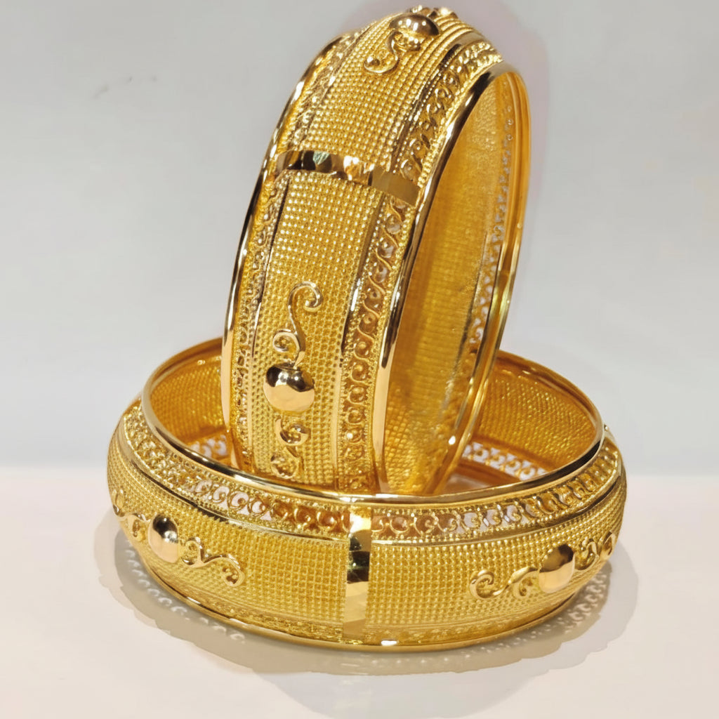 50gms Half round Bangles