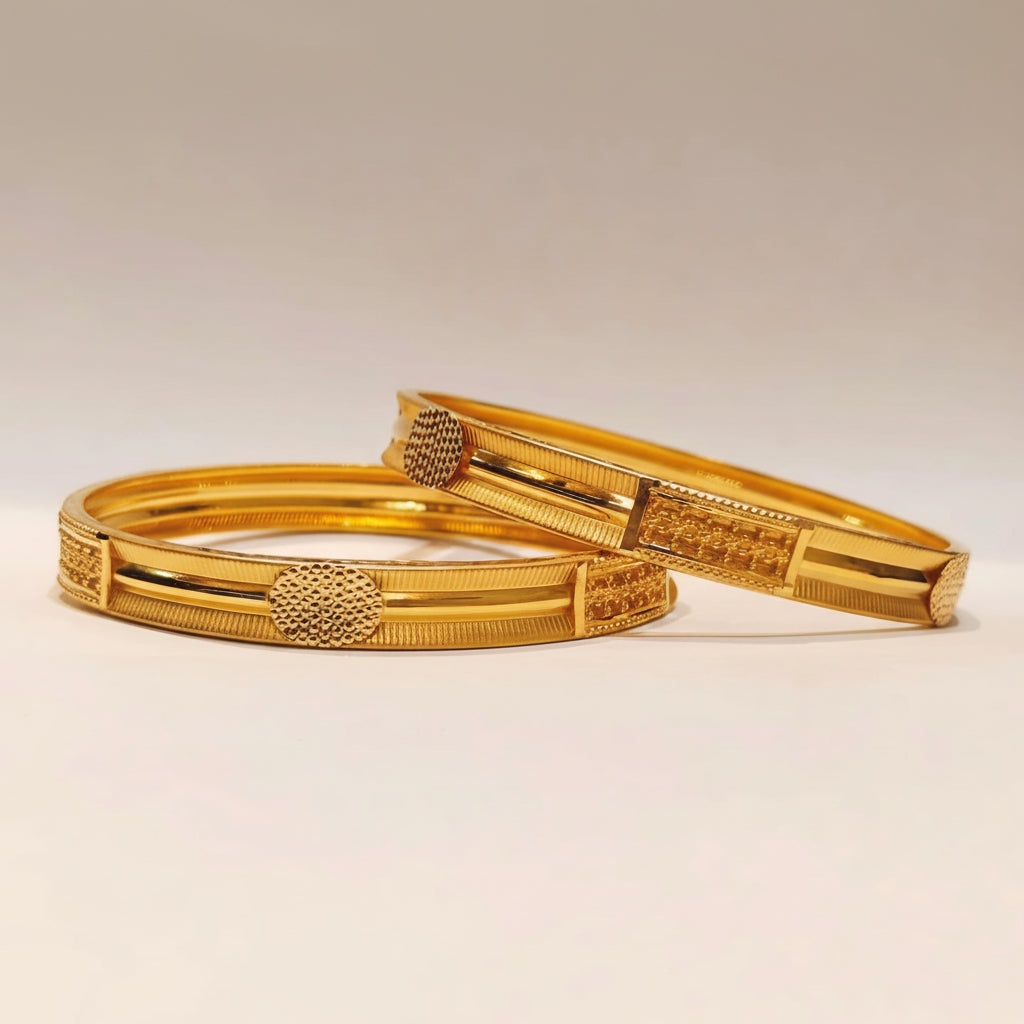 20gms Half round Bangles