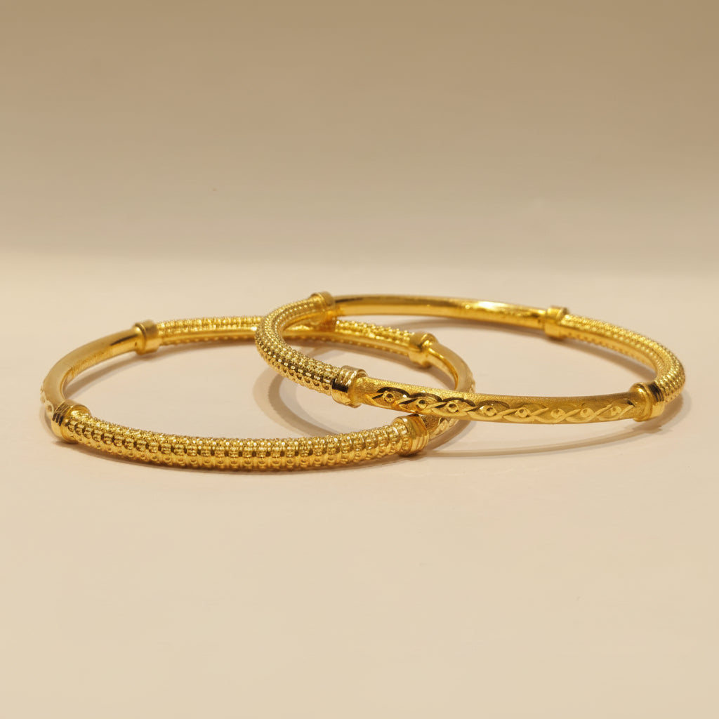 25gms Half round Bangles