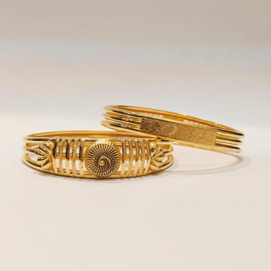 35gms Half round Bangles