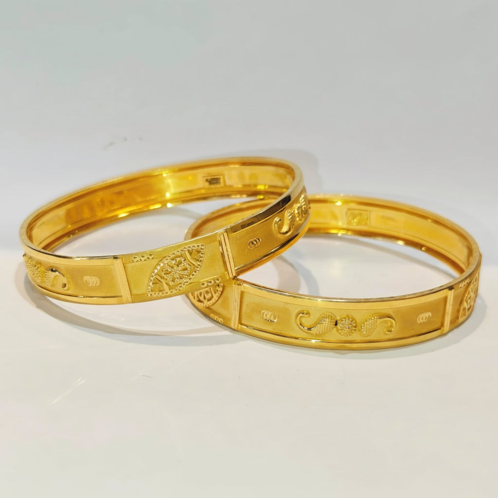 25gms Half round Bangles