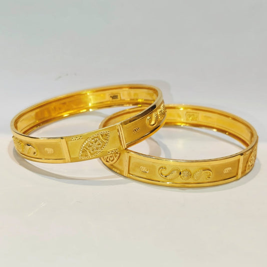 25gms Half round Bangles