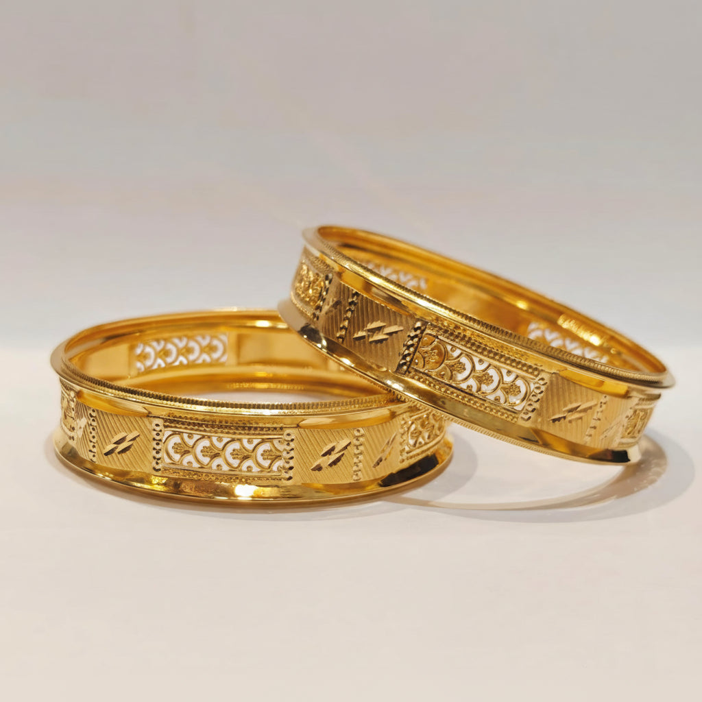 35gms Half round Bangles