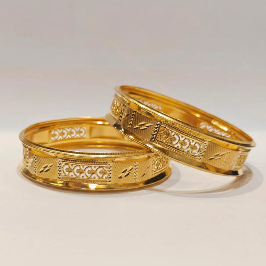 35gms Half round Bangles