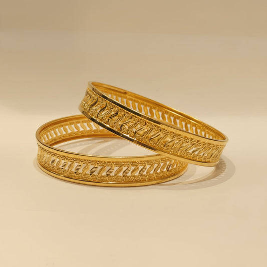 35gms Half round Bangles