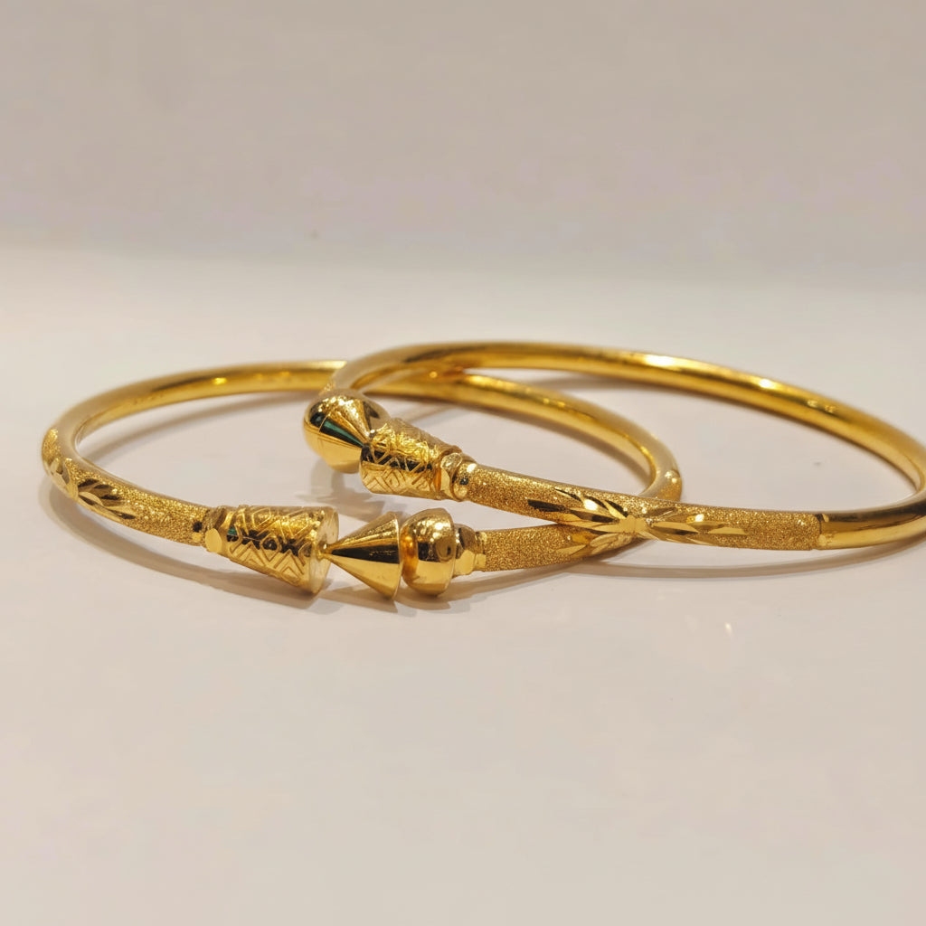 20gms Half round Bangles