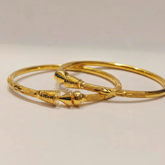 20gms Half round Bangles