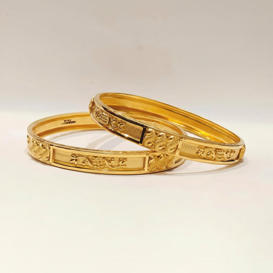 20gms Half round Bangles