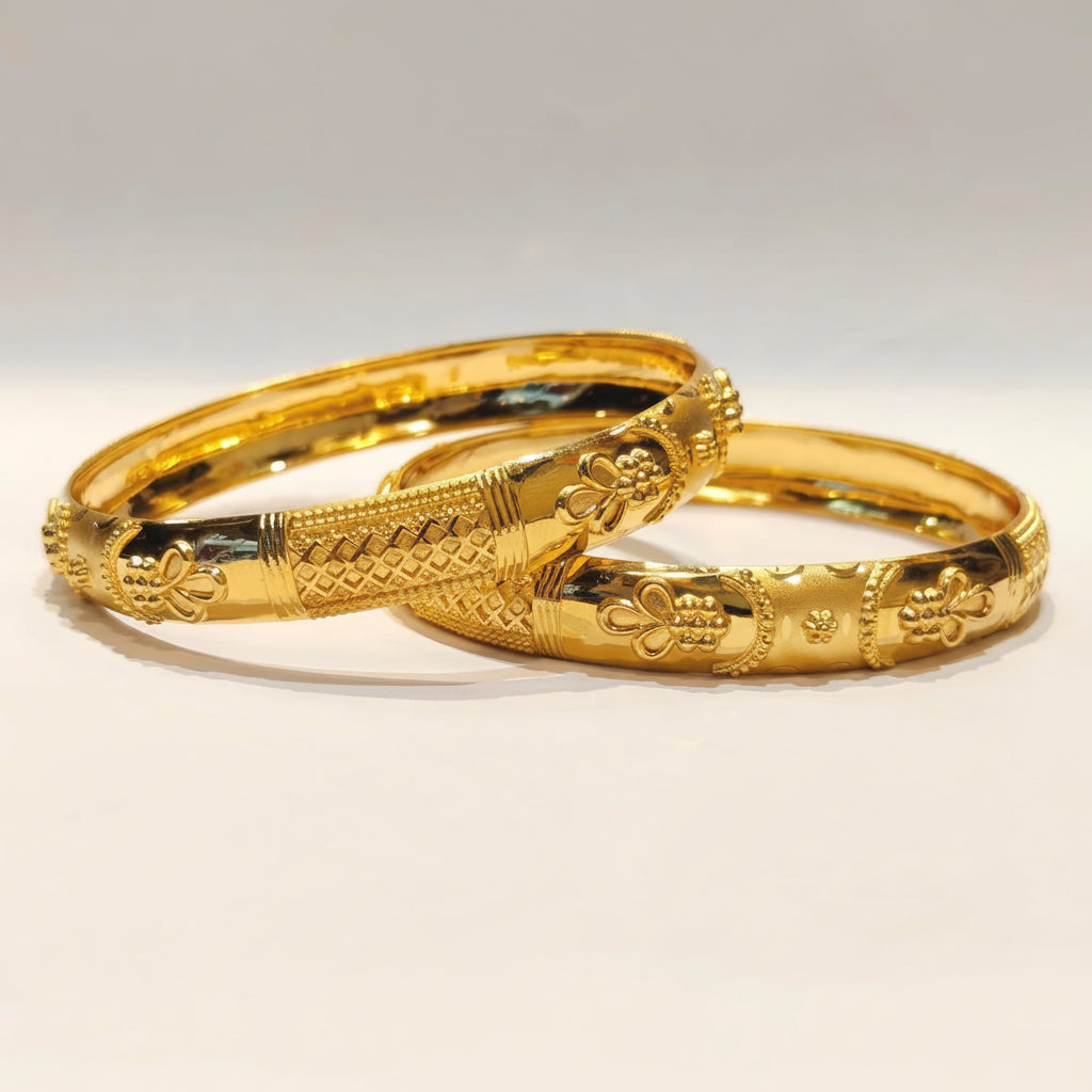 20gms Half round Bangles