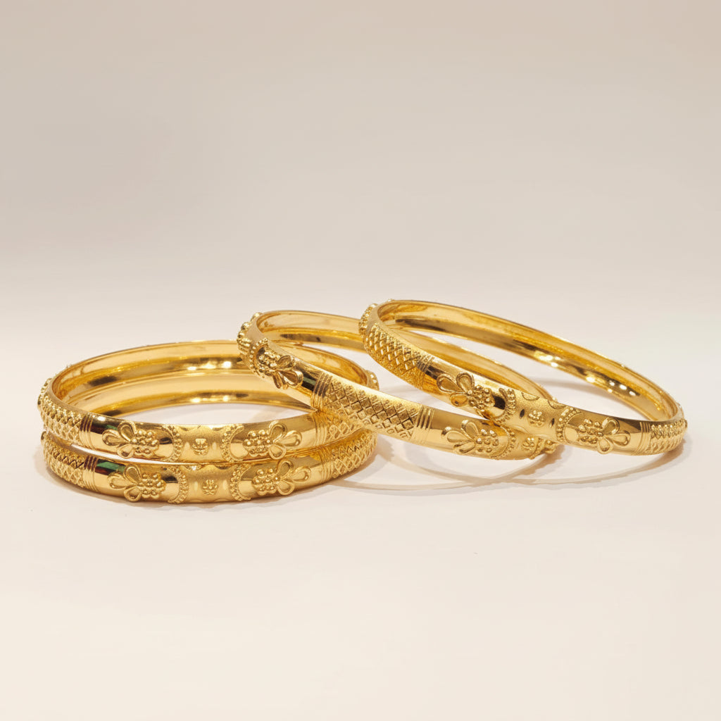 30gms Half round Bangles