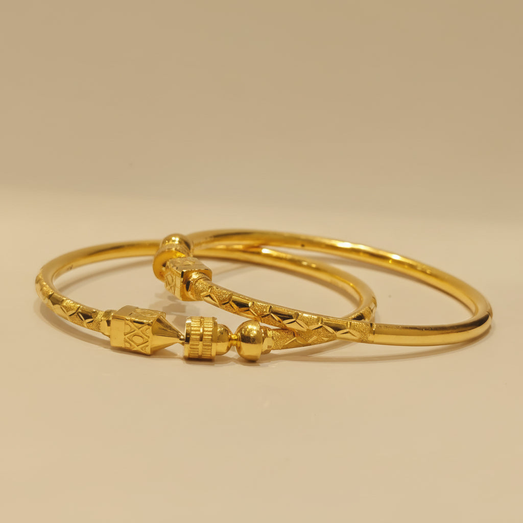 20gms Half round Bangles