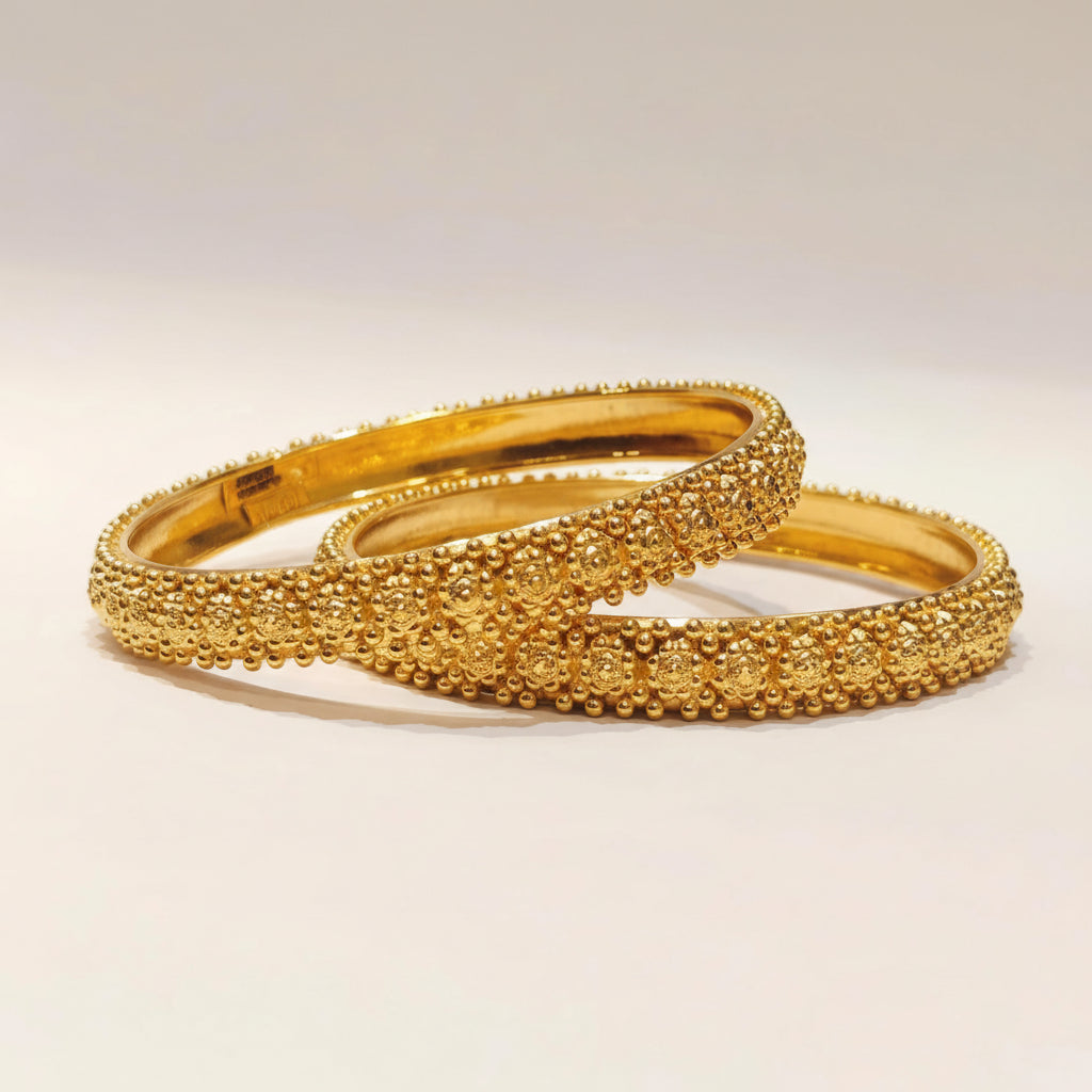 35gms Half round Bangles