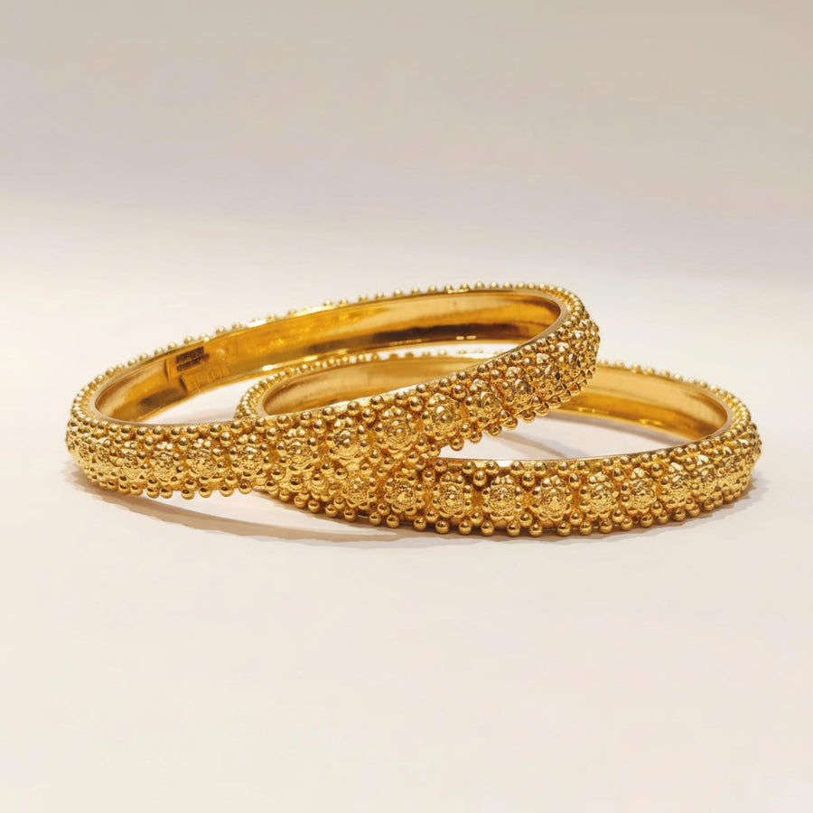 35gms Half round Bangles
