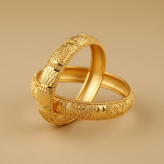 20gms Half round Bangles