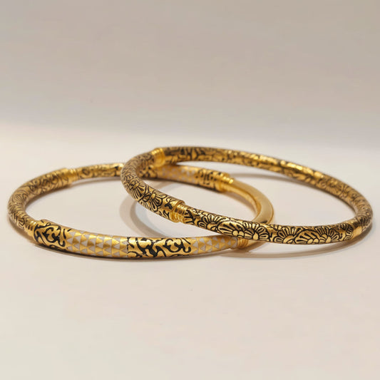 30gms Half round Bangles