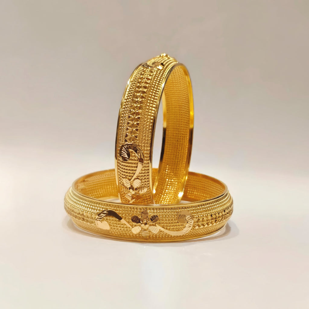 35gms Half round Bangles