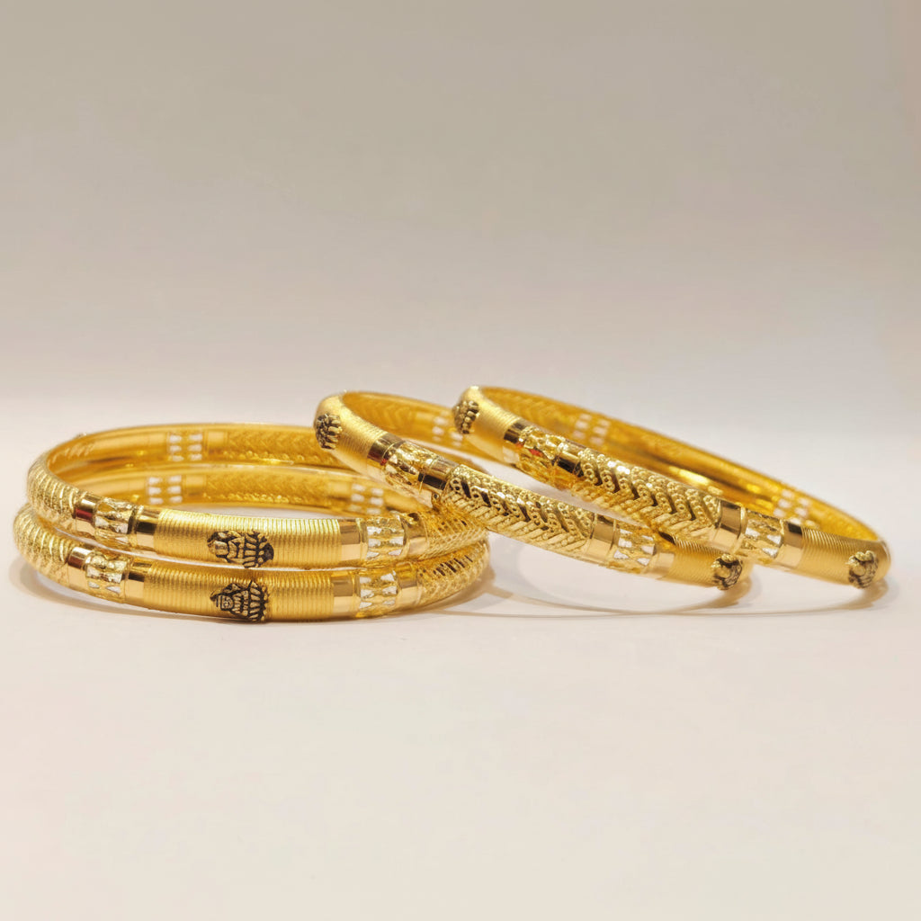 40gms Half round Bangles