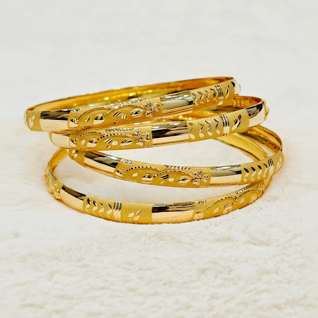 15gms Half round Bangles