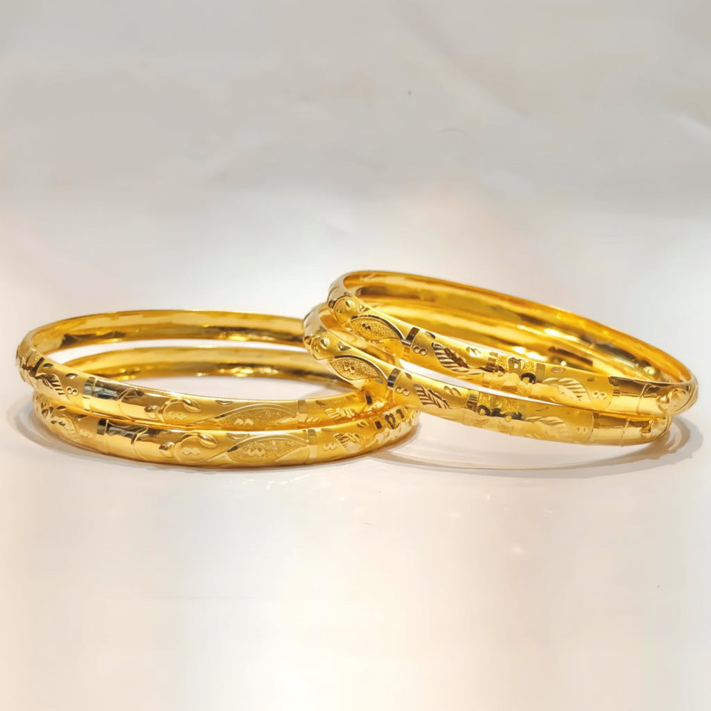 25gms Half round Bangles