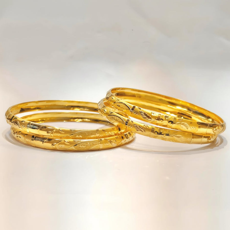 25gms Half round Bangles