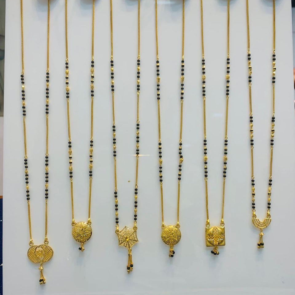 Short Mangalsutra Turkey type pendants