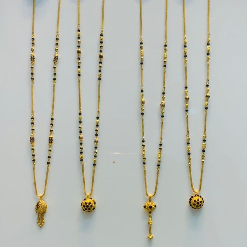 Short Mangalsutra with meena