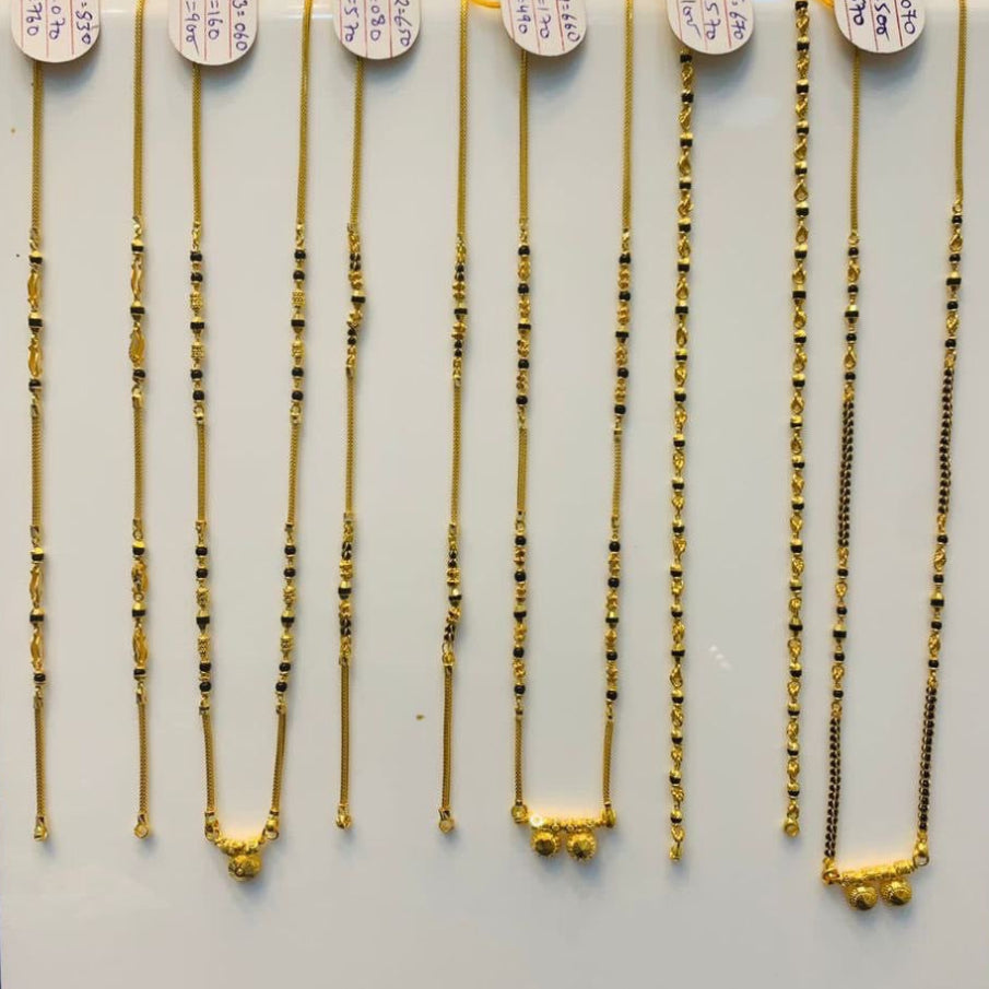 Short Mangalsutra with chain