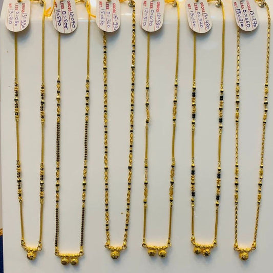 Short Mangalsutra with vatti