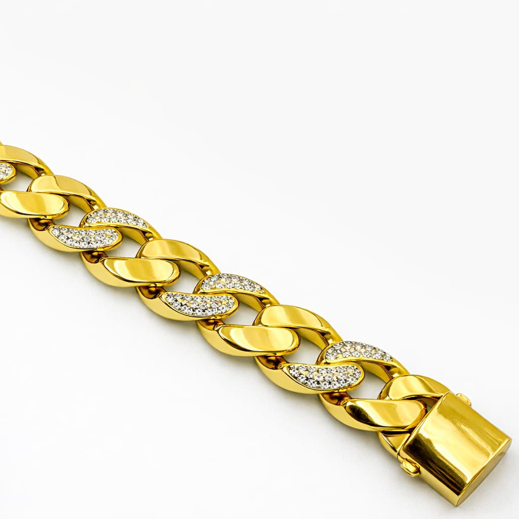 40gms Casting bracelet with CZ