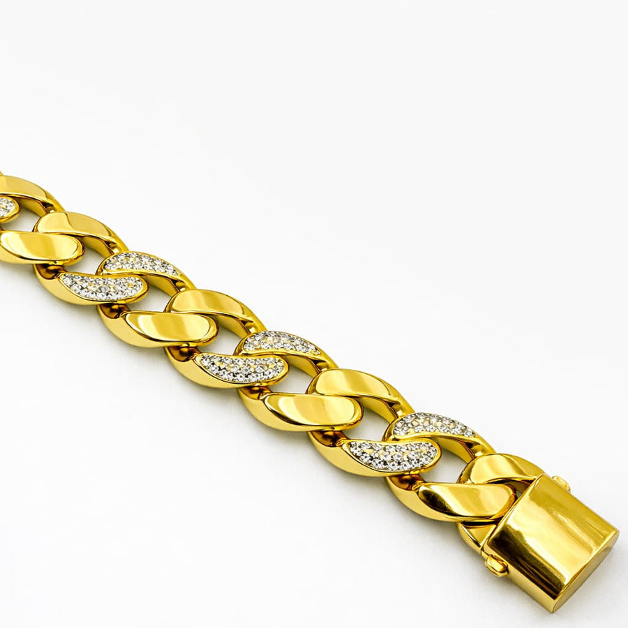 40gms Casting bracelet with CZ