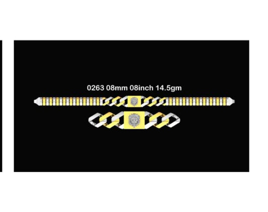 15gm Paper Casting Bracelet - 0263  #BB