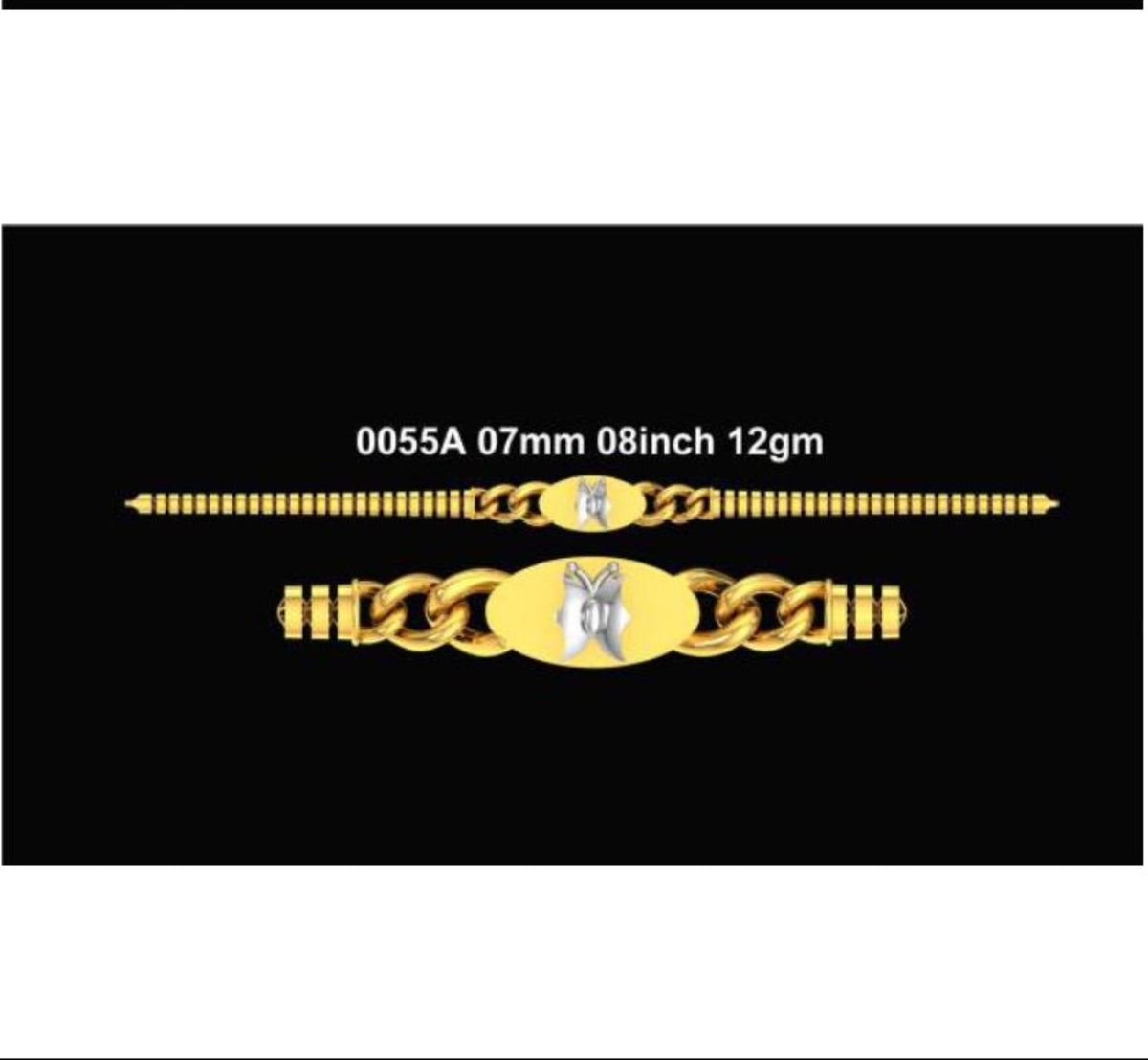 12gm Paper Casting Bracelet - 0055A  #BB