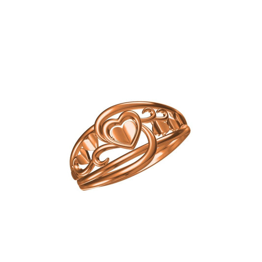 2gms Womens Paper Casting Ring SJLR-7635  #BB