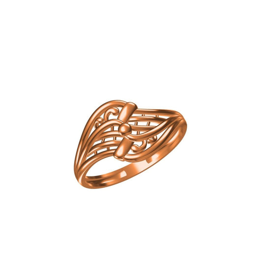 2gms Womens Paper Casting Ring SJLR- 7685 #BB