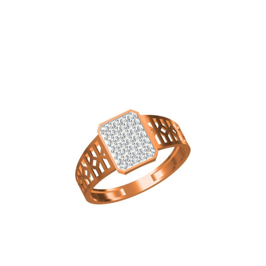 3.3gms  CZ Paper Casting Stone Ring SJGR-2895 #SB