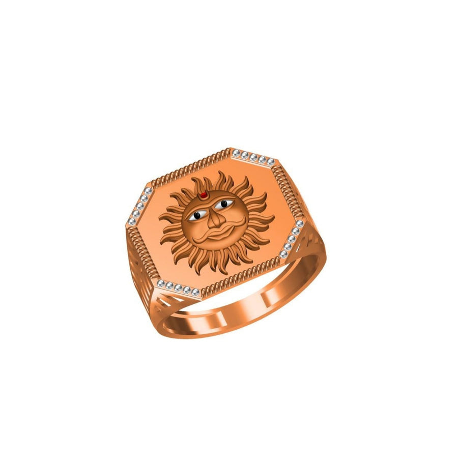 5g Mens Paper Casting Ring SJGR-3285 #SB
