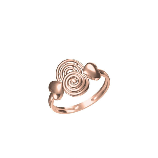 2gms Womens Paper Casting Ring SJLR- 8543 #BB