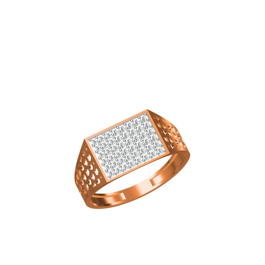 3.2gms  CZ Paper Casting Stone Ring SJGR-2896 #SB